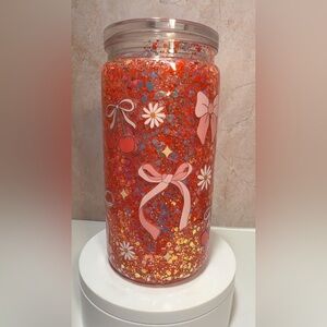 snowglobe cup (acrylic)